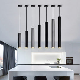 Sleek Cylinder Pendant