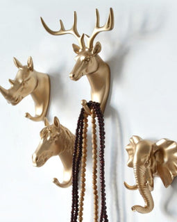 Animal Tribute Coat Hooks