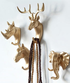 Animal Tribute Coat Hooks