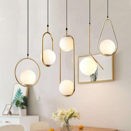 Hoop Pendant Light